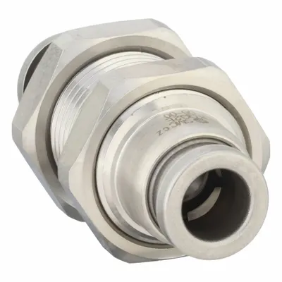 SMC KQG2E06-00 Stainless Steel Push-to-Connect Union Fitting - Stainless Steel Tube Fittings