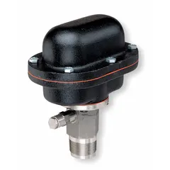 Paddle-type flow switch for liquids, with brass body and 1 1/4 in NPT connection. SPDT contacts rated 7.4 A at 120 V full load. For pipe sizes from 1 1/4 in to 16 in. Suitable for hazardous locations Class II, Div 1 and 2, Groups E, F, G.