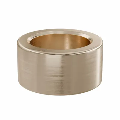 OILITE Sleeve Bearing: Bronze, SAE 841, 14 mm Bore, 20 mm OD, 10 mm Lg - Lubricated General Purpose Metallic Sleeve Bearings