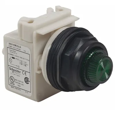 SCHNEIDER Pilot Light: 30 mm Panel Mounting Size, Red, LED - LED Pilot-Lights