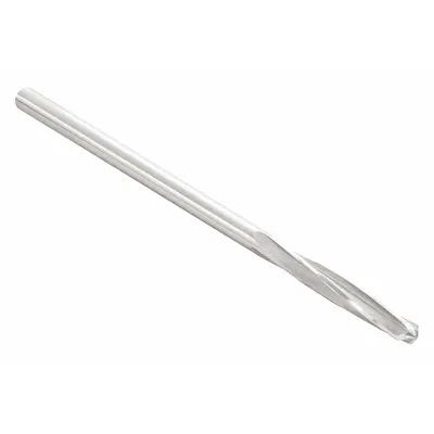 YANKEE Chucking Reamer: 0.082 in Dia, #45, Spiral Flute - Spiral-Flute High-Speed Steel Chucking Reamers