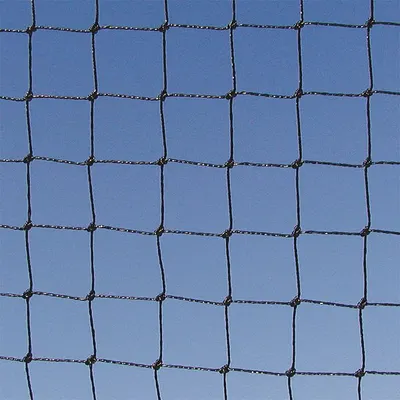 BIRD BARRIER Heavy Bird Control Netting, 1,875 sq ft, Black