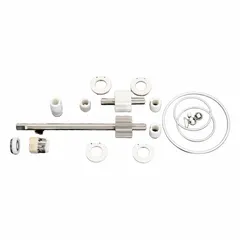 This repair kit is designed for rebuilding the ECO Series GC2 pump, model GC2-UAE-KLU. It includes gears, shafts, O-rings, keys, mechanical seals, snap rings, bearings, and wear plates to replace worn components during pump overhaul.