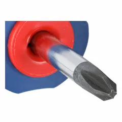 This #2 Phillips screwdriver is designed for driving and removing screws in general assembly, maintenance, and repair tasks. It features an ergonomic handle to reduce hand fatigue during repetitive use. Available in standard and stubby lengths. Not ESD safe and not tether capable.