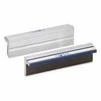 WILTON Magnetic Jaw Cap: Aluminum, For 4 1/2 in Vise Jaw Wd, 4 1/2 in Jaw Cap Wd, Any Vise Type (MPN A-4.5)