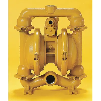 VERSAMATIC Double Diaphragm Pump: 316 Stainless Steel Body, 1 1/4 in, NPT Connection - Stainless Steel Housing AODD Pumps