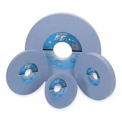 NORTON 14" x 1 1/2" x 5" Type 1 Cool-Cutting Grinding Wheel - Cool-Cutting Grinding Wheels for All Metals