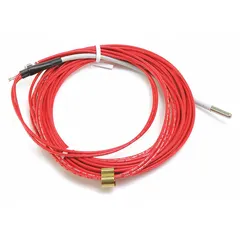 Thermistor for HVACR systems, used to monitor and regulate temperature in heating and cooling equipment. Suitable for residential and commercial furnaces, air conditioners, and heat pumps. Replacement component for Carrier systems.