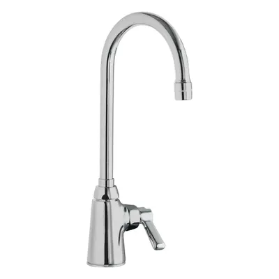 CHICAGO FAUCETS 350-ABCP Single-Post Kitchen Faucet - Single-Post Kitchen Faucets