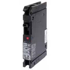 Siemens HED4 series molded case circuit breaker, 35 A, with a maximum AIR rating of 25kA at 277V AC. Features fixed instantaneous trip, ABC phase connection, and load-side lug terminals. Suitable for overcurrent protection in electrical distribution panels.