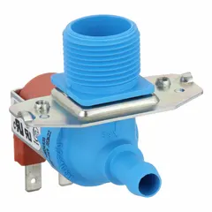Replacement water valve for HOSHIZAKI ice machines. Controls water flow into the ice maker to support proper ice production. Used in commercial ice machines in food service and hospitality settings.