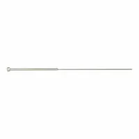 PCS Step Ejector Pin: Step Pin, Nitrided, Steel, 1 mm Nom. Dia., 200 mm Overall Lg, 4 mm Head Dia (MPN MS10-2-200)