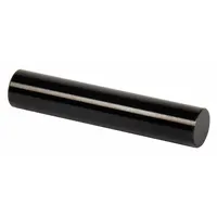Steel plug and pin gauge with black oxide finish, 0.3660 in diameter, and 0.00020 in tolerance. Used for Go (Plus) inspection of hole diameters in manufacturing and quality control. Includes Certificate of Accuracy with NIST Traceability