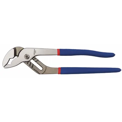 WESTWARD Tongue and Groove Plier: V, Groove Joint, 2 3/4 in Max Jaw Opening, 12 in Overall Lg - V-Jaw Tongue & Groove Pliers