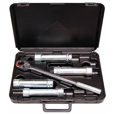WHEELER-REX Socket Wrench Set: 1/2 in Drive, 4 Piece, 6-Point - SAE Socket Sets with Drive Tools