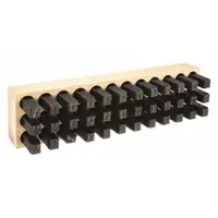 YOUNG BROS. STAMP WORKS Hand Stamp Kit: 0 thru 9 (6 doubles as 9)/Ampersand (&)/A thru Z, Steel (MPN 09363)