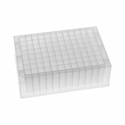 MTC BIO Well Plate: Sterile, 96 Wells, 2.2 mL, 8.2 mm Dia, RNase/DNase Free, Square - Multiple Well Plates