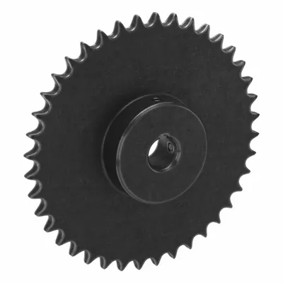 TRITAN Sprocket: 50, For 5/8 in Chain Pitch, 1 in Bore Dia, 40 Teeth, 7.966 in Pitch Dia - Size 50 Fixed-Bore Roller Chain Sprockets