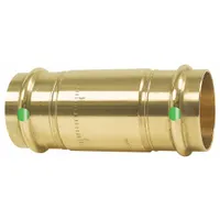 VIEGA PROPRESS Check Valve: Inline Valve Body, 1/2 in Pipe Size, Press x Press, Bronze, Press, Press (MPN 79035)