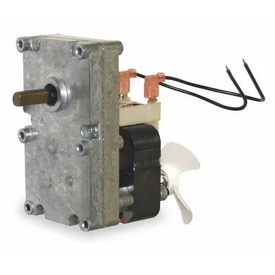 Dayton Gearmotor: Parallel, Single Output Shaft, Shaded Pole, Open, 52 RPM - C-Frame Parallel Shaft AC Gearmotors