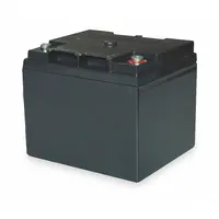 APPROVED VENDOR Sealed Lead Acid Battery: 12V DC, 40 Ah Capacity, 6.89 in Ht, 7.72 in Wd, 6.54 in Dp