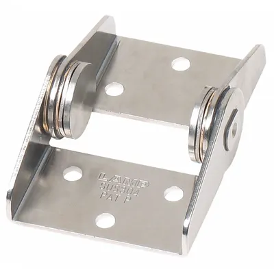 SUGATSUNE Torque Hinge: Stainless Steel, 2 1/8 in Leaf Ht, 63/64 in Leaf Wd - Torque Hinges