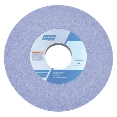 NORTON Straight Grinding Wheel Type 1, 10" x 1" x 3", 32A60-IVBE - Grinding Wheels for Moderate-to-Heavy Grinding of Tool Steels