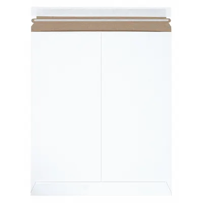 STAYFLATS Mailer Envelopes: 12 3/4 in x 15 in, 12 in x 15 in, 0.02 in Material Thick - Stayflat Self-Sealing Chipboard Mailers