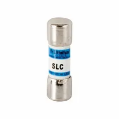 The LITTELFUSE SLC004 is a Class G, time-delay cylindrical fuse rated for 4 A at 600 V AC. It is non-indicating and designed for overcurrent protection in industrial equipment such as motor control circuits and lighting panels, where its time-delay characteristic helps prevent nuisance tripping from inrush currents.
