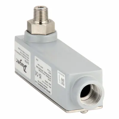 Dwyer Pressure Transmitter: 0 psi to 50 psi, 4 to 20mA DC, Screw Terminals - Pressure Transmitters with Conduit Connection