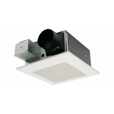 PANASONIC Remodeling Fan, Pick-A-Flow CFM: Ceiling, 50 cfm_80 cfm_110 cfm Max, 0.8 sones - Standard Bathroom Exhaust Fans