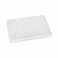 MTC BIO Well Plate: Non-Sterile, 96 Wells, 0.2 mL, 8.2 mm Dia, RNase/DNase Free, Square, Polystyrene (MPN KF05US-9-N)