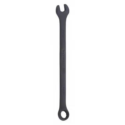 WESTWARD Combination Wrench: Alloy Steel, Black Oxide, 11/32 in Head Size - SAE 12-Point Combination Wrenches