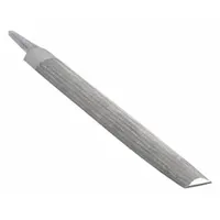 Machinists File: Double-Cut, Safe Edge Cut, Smooth Cut, 6 in Lg without Tang, 5/8 in Wd, 1NFR5