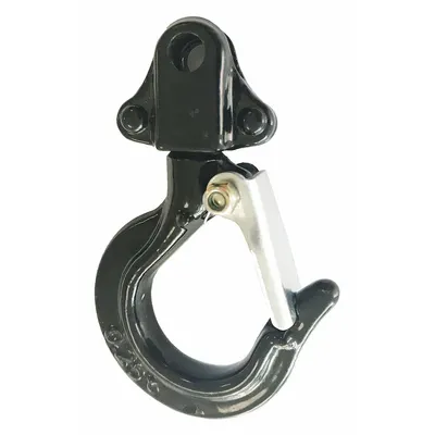 Dayton Top Hook Assembly: Lever Chain Hoists, 500 lb Compatible Load Capacity - Top Hooks for Hoists
