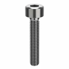 Metric socket head cap screw with M3x0.50 thread, 16 mm length, and 2.5 mm drive size. Made from 316 stainless steel with plain finish, right-hand thread, and H5 tolerance class. Used in machinery, automation, and industrial assemblies requiring corrosion resistance.