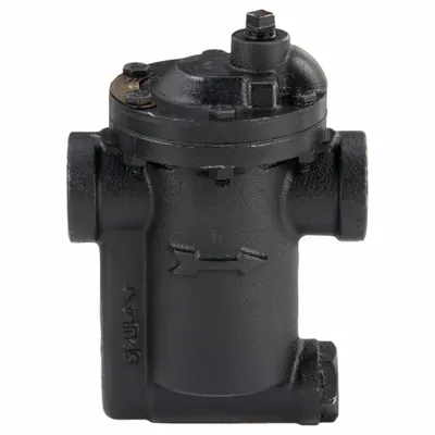 SPENCE Steam Trap: Cast Iron, 1 in FNPT, 950 lb/hr, 125 psi Max., 450°F Max. - Standard Inverted-Bucket Steam Traps