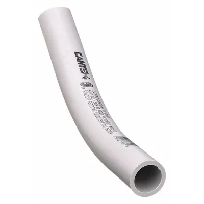 CANTEX Conduit Elbow, 45 Degrees: 40 Schedule, 1 1/4 in Trade Size - 45° Conduit Elbows