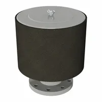 SOLBERG Intake Exposed Filter: 6 in Flange Inlet Size, 1,100 scfm, 15 in Overall Ht, Paper (MPN FT-274P-600F)