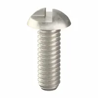 Tamper Resistant Screw: 1/4"-20 Thread Size, 3/4 in Lg, Stainless Steel, Plain, Round, 25 PK (MPN 141530)
