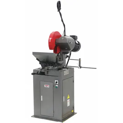 JET Cold Saw: Manual, 14 in Blade Dia. - English, 356 mm Blade Dia. - Metric - Low Speed Cold Saws