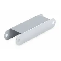 STEEL KING Row Spacer: 10 in x 12 in x 2 in, Steel, Zinc-Plated, Gray (MPN RSR3G012G)