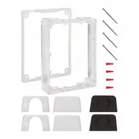 SAFETY TECHNOLOGY INTERNATIONAL Pull Station Guard Spacer: Polycarbonate, 1 1/2 in Overall Dp (MPN STI-1331)