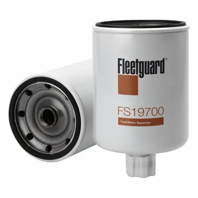 FLEETGUARD Automotive Fuel/Water Separator: Spin-On, 13 in Overall Lg, 4 1/4 in Outside Dia - Spin-On Fuel Filters