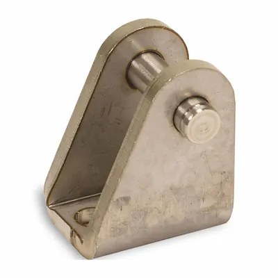 Parker Clevis Bracket: Clevis Mount Type, Fits 10 mm Bore Dia, 20 mm Overall Lg - Clevis Mounting Hardware