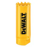 DEWALT Hole Saw: 13/16 in Saw Dia., 4/5 Teeth per Inch, 1 3/4 in Max. Cutting Dp, Bi-Metal (MPN DAH180013)