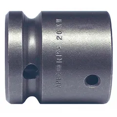 Hex power bit holder socket with 5/8 in output drive size and 2-1/8 in overall length. Oiled finish provides corrosion resistance. Designed for holding hex power bits in industrial fastening applications such as assembly lines and automotive repair.