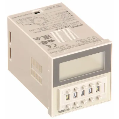 OMRON Multi-Function Time Delay Relay: Panel Door Relay Mounting - Panel-Mounted Relays