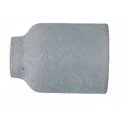 Gas lens nozzle for TIG welding, made of alumina for thermal resistance. Size No. 4, standard type. Pack of 10 units. Reference number 53N58.