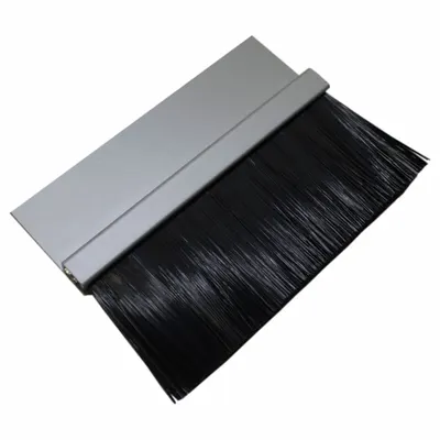 AMERICAN GARAGE DOOR SUPPLY Brush Seal: Straight, Polypropylene, 2 in Brush Lg - Material Handling